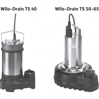 Погружной насос для сточных вод WILO DRAIN TS 40/10A 1-230-50-2-10M KA